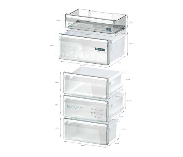 Siemens LODÓWKA KG36NVICG - 1507678 - zdjęcie 12